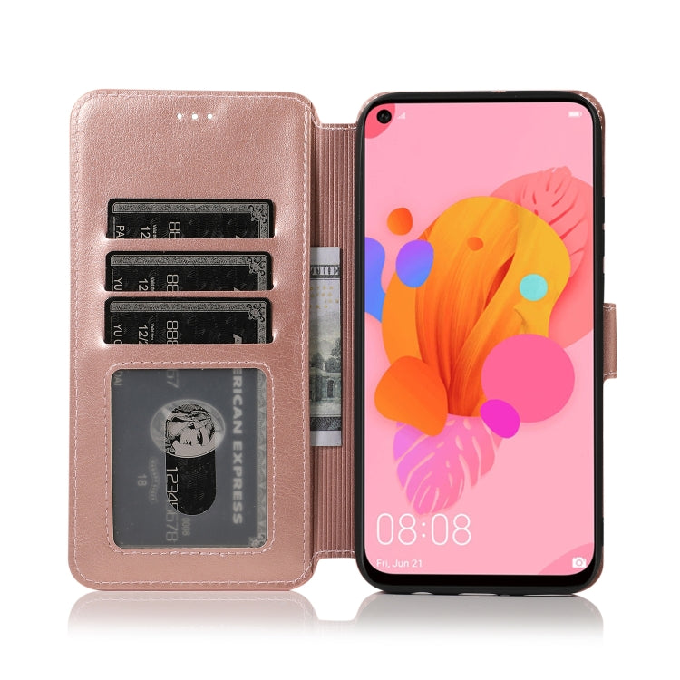 For Huawei Honor 9X Pro Calf Texture Magnetic Buckle Horizontal Flip Leather Case with Holder & Card Slots & Wallet & Photo Frame