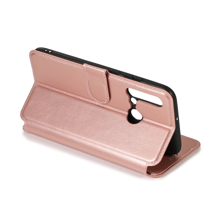 For Huawei Honor 9X Pro Calf Texture Magnetic Buckle Horizontal Flip Leather Case with Holder & Card Slots & Wallet & Photo Frame