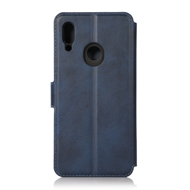 For Huawei Honor 10 Lite Calf Texture Magnetic Buckle Horizontal Flip Leather Case with Holder & Card Slots & Wallet & Photo Frame