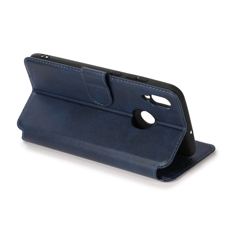 For Huawei Honor 10 Lite Calf Texture Magnetic Buckle Horizontal Flip Leather Case with Holder & Card Slots & Wallet & Photo Frame