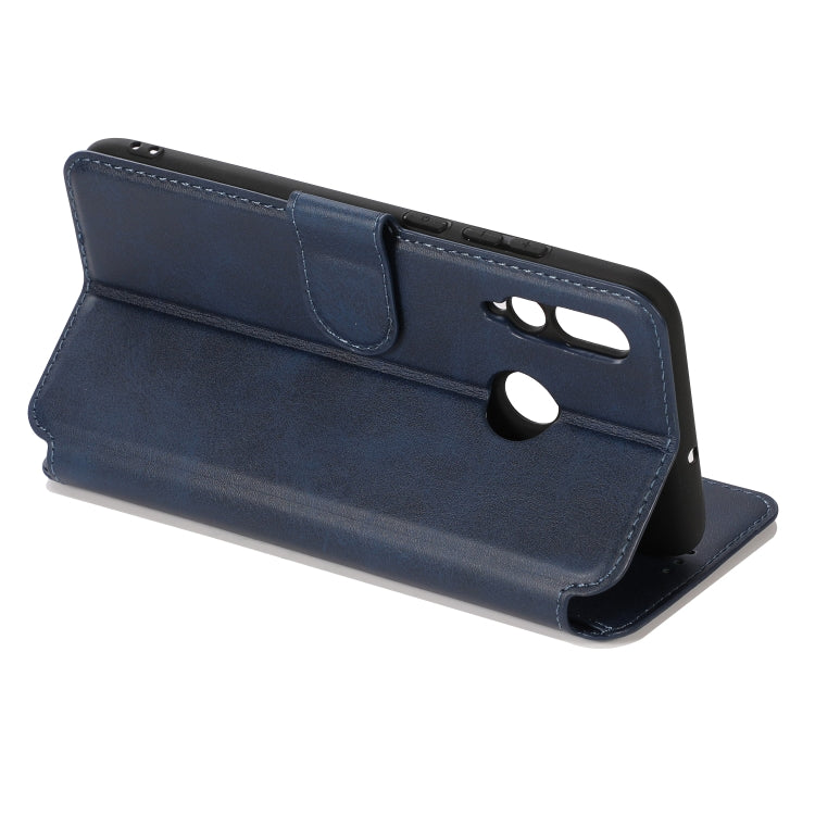 For Huawei Enjoy 9s Calf Texture Magnetic Buckle Horizontal Flip Leather Case with Holder & Card Slots & Wallet & Photo Frame