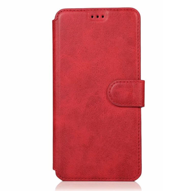 For Xiaomi Redmi Note 8 Pro Calf Texture Magnetic Buckle Horizontal Flip Leather Case with Holder & Card Slots & Wallet & Photo Frame