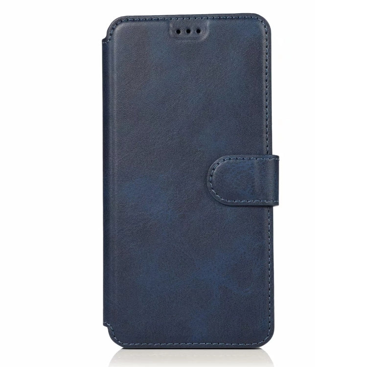 For Xiaomi Redmi Note 8 Pro Calf Texture Magnetic Buckle Horizontal Flip Leather Case with Holder & Card Slots & Wallet & Photo Frame