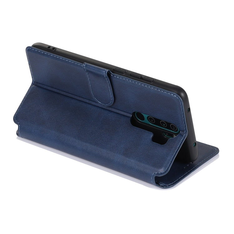 For Xiaomi Redmi Note 8 Pro Calf Texture Magnetic Buckle Horizontal Flip Leather Case with Holder & Card Slots & Wallet & Photo Frame