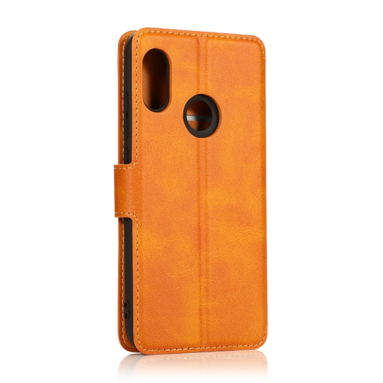 For Xiaomi Redmi 6 Pro Calf Texture Magnetic Buckle Horizontal Flip Leather Case with Holder & Card Slots & Wallet & Photo Frame