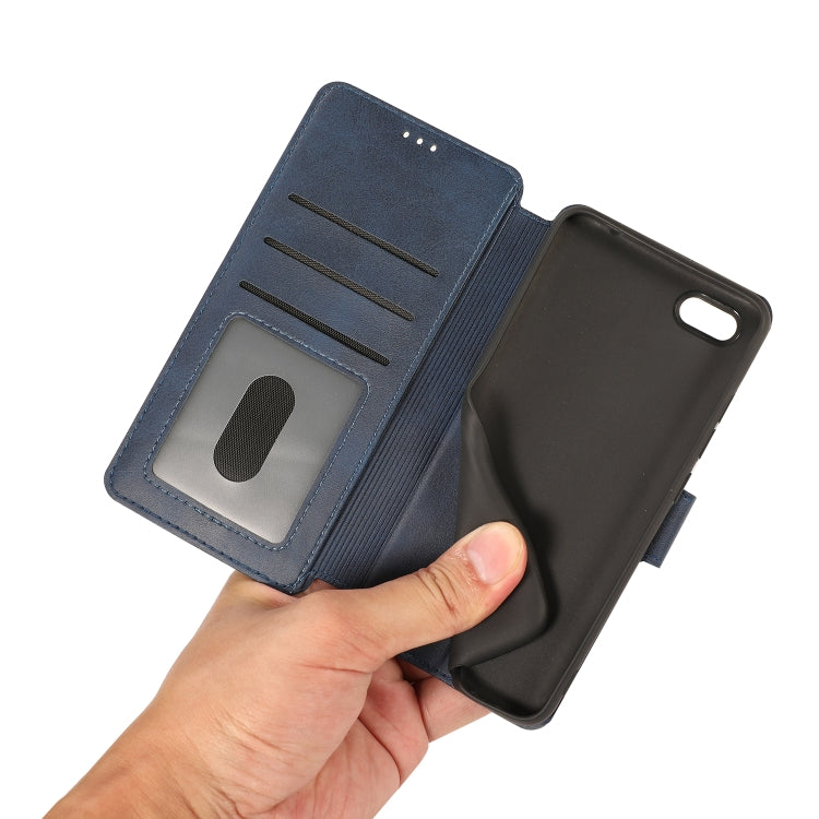 For Xiaomi Redmi 6A Calf Texture Magnetic Buckle Horizontal Flip Leather Case with Holder & Card Slots & Wallet & Photo Frame