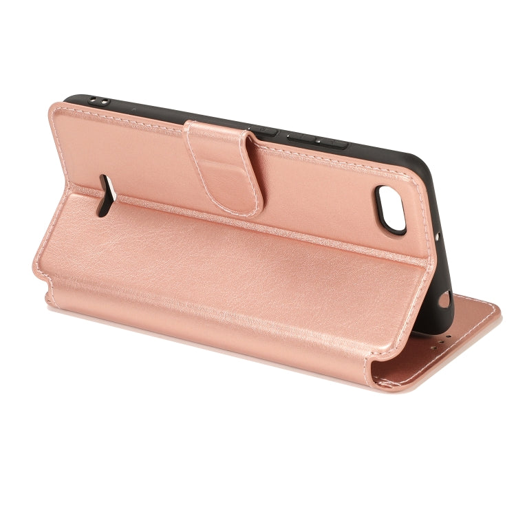 For Xiaomi Redmi 6A Calf Texture Magnetic Buckle Horizontal Flip Leather Case with Holder & Card Slots & Wallet & Photo Frame