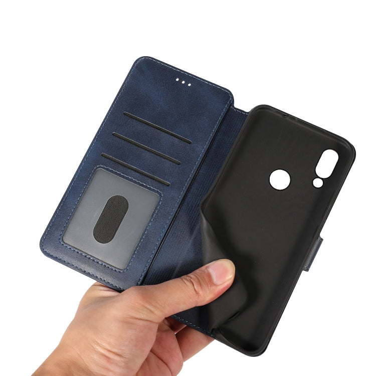 For Xiaomi Redmi 7 Calf Texture Magnetic Buckle Horizontal Flip Leather Case with Holder & Card Slots & Wallet & Photo Frame