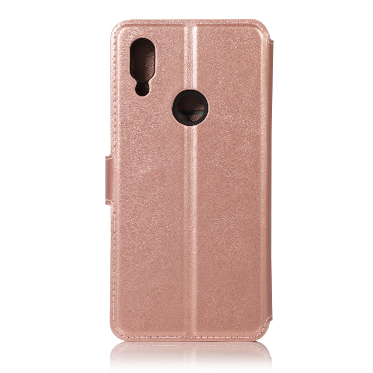 For Xiaomi Redmi 7 Calf Texture Magnetic Buckle Horizontal Flip Leather Case with Holder & Card Slots & Wallet & Photo Frame