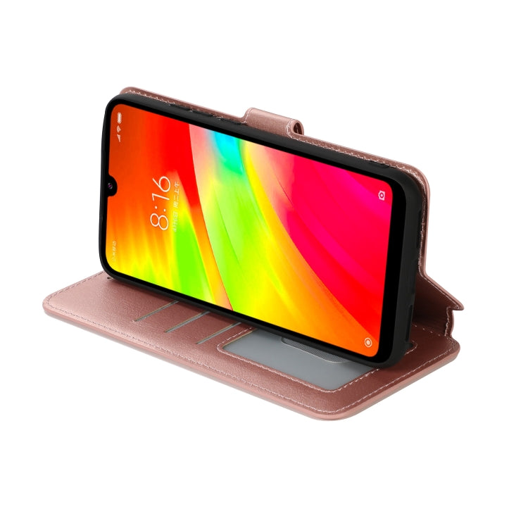 For Xiaomi Redmi 7 Calf Texture Magnetic Buckle Horizontal Flip Leather Case with Holder & Card Slots & Wallet & Photo Frame