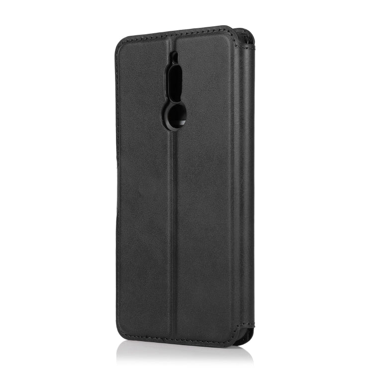 For Xiaomi Redmi 8 Calf Texture Magnetic Buckle Horizontal Flip Leather Case with Holder & Card Slots & Wallet & Photo Frame