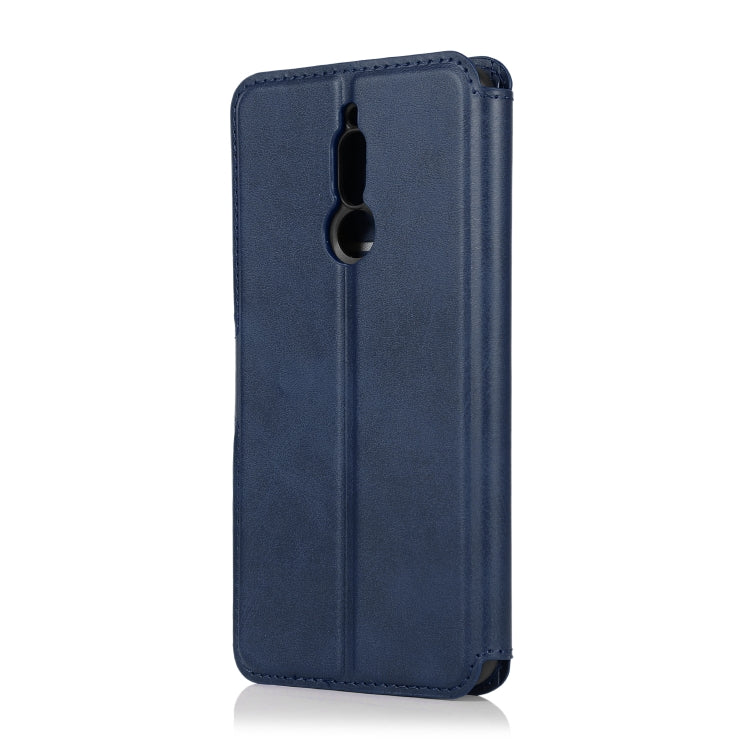 For Xiaomi Redmi 8 Calf Texture Magnetic Buckle Horizontal Flip Leather Case with Holder & Card Slots & Wallet & Photo Frame