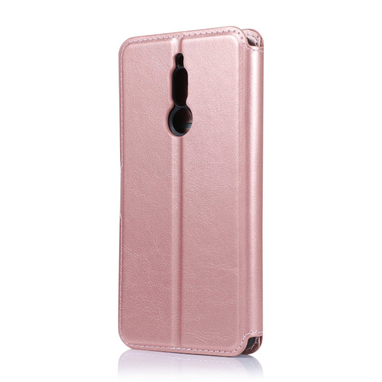For Xiaomi Redmi 8 Calf Texture Magnetic Buckle Horizontal Flip Leather Case with Holder & Card Slots & Wallet & Photo Frame