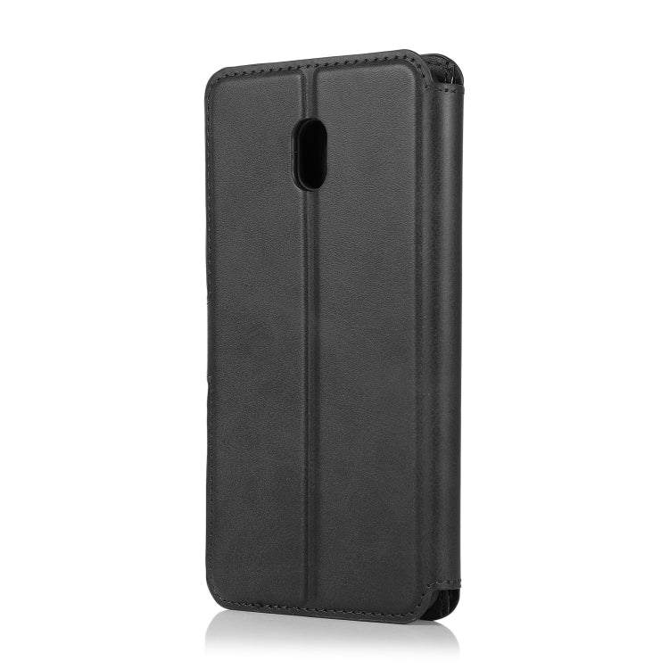 For Xiaomi Redmi 8A Calf Texture Magnetic Buckle Horizontal Flip Leather Case with Holder & Card Slots & Wallet & Photo Frame