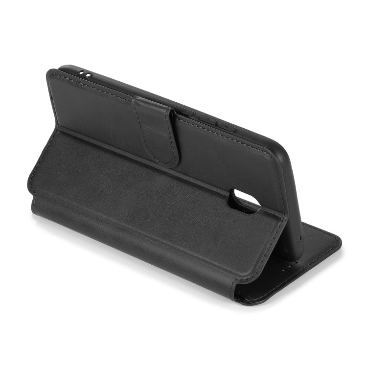 For Xiaomi Redmi 8A Calf Texture Magnetic Buckle Horizontal Flip Leather Case with Holder & Card Slots & Wallet & Photo Frame