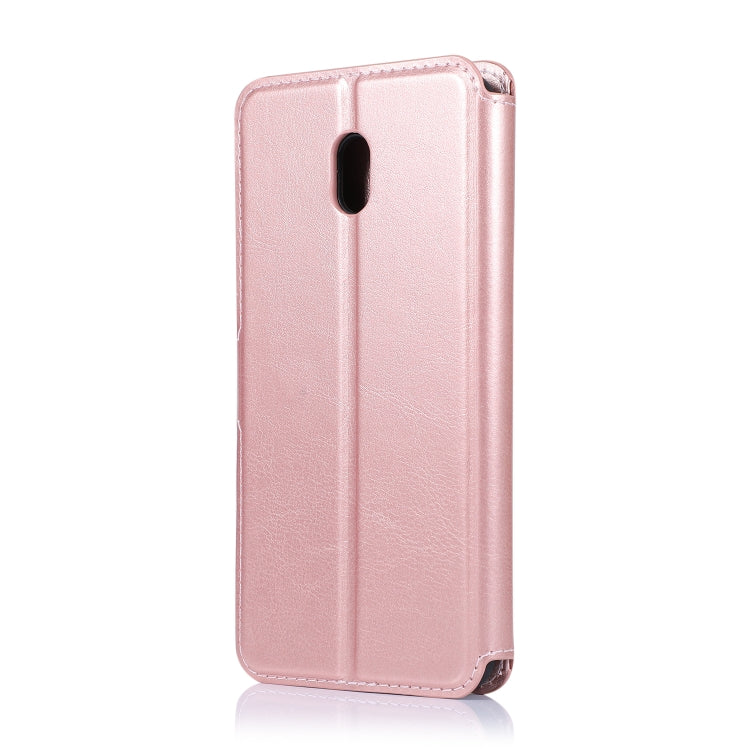 For Xiaomi Redmi 8A Calf Texture Magnetic Buckle Horizontal Flip Leather Case with Holder & Card Slots & Wallet & Photo Frame