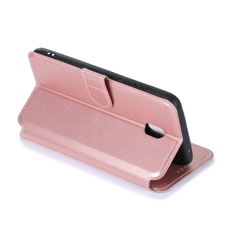 For Xiaomi Redmi 8A Calf Texture Magnetic Buckle Horizontal Flip Leather Case with Holder & Card Slots & Wallet & Photo Frame