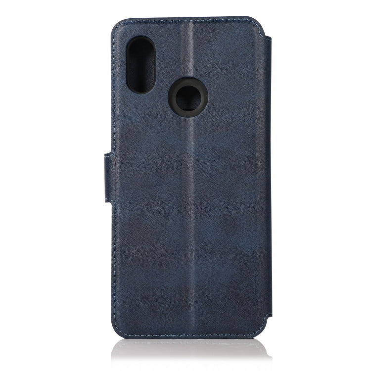 For Xiaomi Mi 8 Calf Texture Magnetic Buckle Horizontal Flip Leather Case with Holder & Card Slots & Wallet & Photo Frame