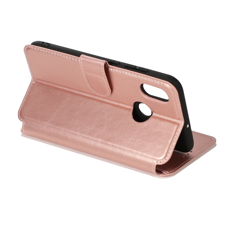 For Xiaomi Mi 8 Calf Texture Magnetic Buckle Horizontal Flip Leather Case with Holder & Card Slots & Wallet & Photo Frame