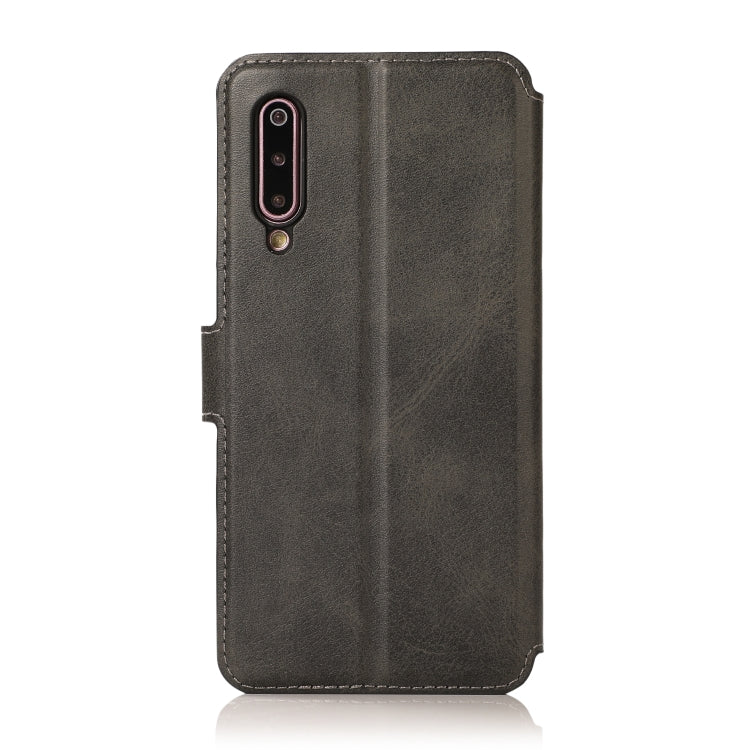 For Xiaomi Mi 9 Calf Texture Magnetic Buckle Horizontal Flip Leather Case with Holder & Card Slots & Wallet & Photo Frame