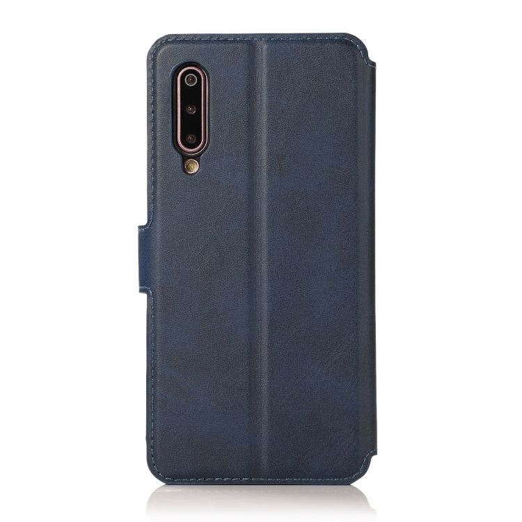 For Xiaomi Mi 9 Calf Texture Magnetic Buckle Horizontal Flip Leather Case with Holder & Card Slots & Wallet & Photo Frame