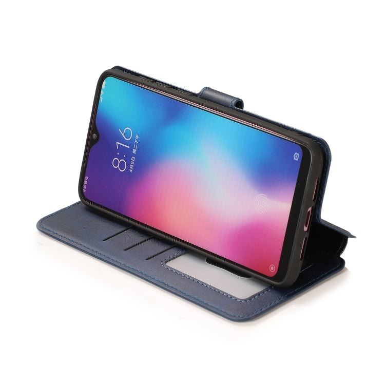 For Xiaomi Mi 9 Calf Texture Magnetic Buckle Horizontal Flip Leather Case with Holder & Card Slots & Wallet & Photo Frame