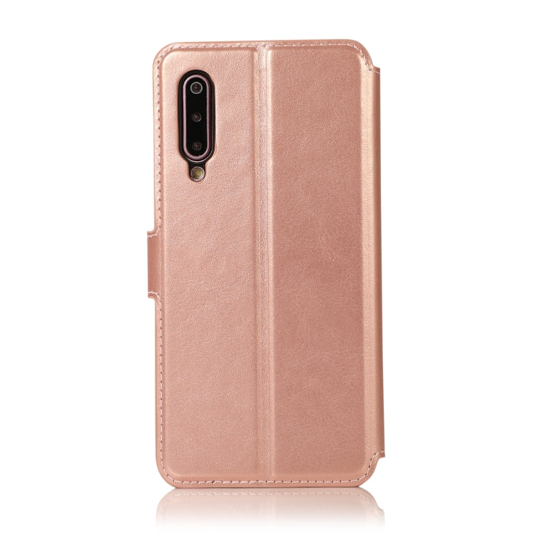 For Xiaomi Mi 9 Calf Texture Magnetic Buckle Horizontal Flip Leather Case with Holder & Card Slots & Wallet & Photo Frame