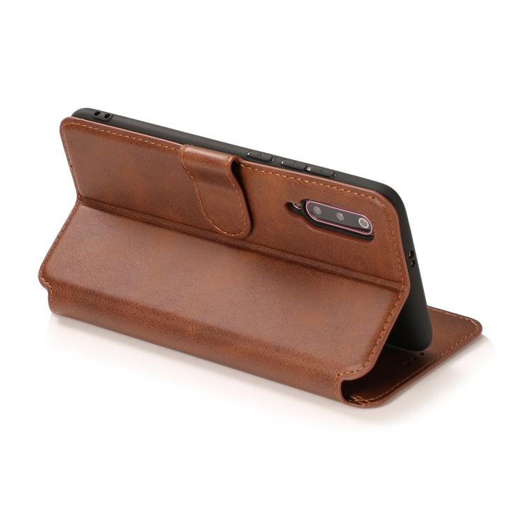 For Xiaomi Mi 9 Calf Texture Magnetic Buckle Horizontal Flip Leather Case with Holder & Card Slots & Wallet & Photo Frame