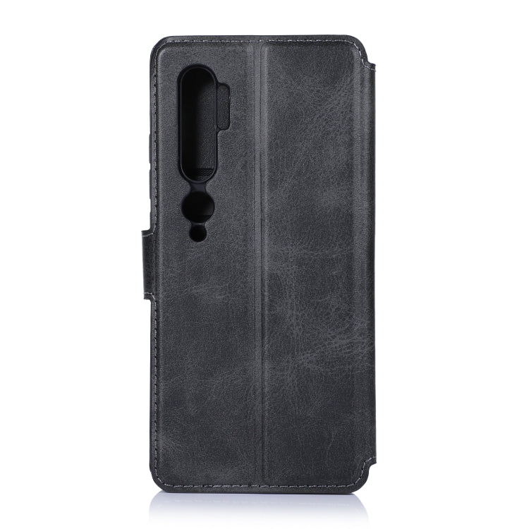 For Xiaomi Mi CC9 Pro Calf Texture Magnetic Buckle Horizontal Flip Leather Case with Holder & Card Slots & Wallet & Photo Frame
