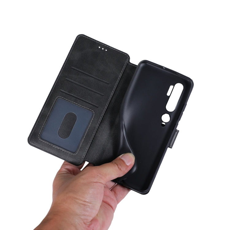 For Xiaomi Mi CC9 Pro Calf Texture Magnetic Buckle Horizontal Flip Leather Case with Holder & Card Slots & Wallet & Photo Frame