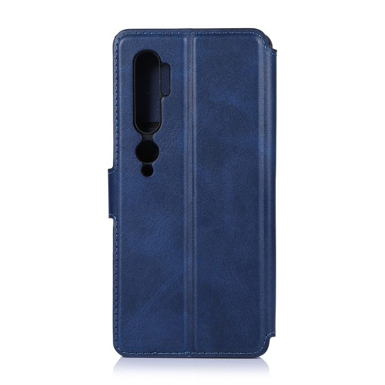 For Xiaomi Mi CC9 Pro Calf Texture Magnetic Buckle Horizontal Flip Leather Case with Holder & Card Slots & Wallet & Photo Frame