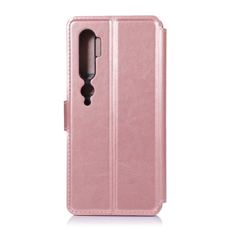 For Xiaomi Mi CC9 Pro Calf Texture Magnetic Buckle Horizontal Flip Leather Case with Holder & Card Slots & Wallet & Photo Frame