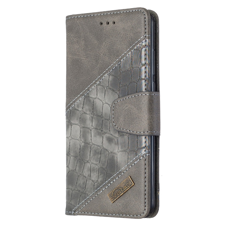 For Huawei P30 Lite Matching Color Crocodile Texture Horizontal Flip PU Leather Case with Holder & Card Slots & Wallet