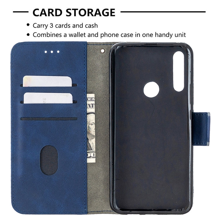 For Huawei P Smart Z Matching Color Crocodile Texture Horizontal Flip PU Leather Case with Holder & Card Slots & Wallet