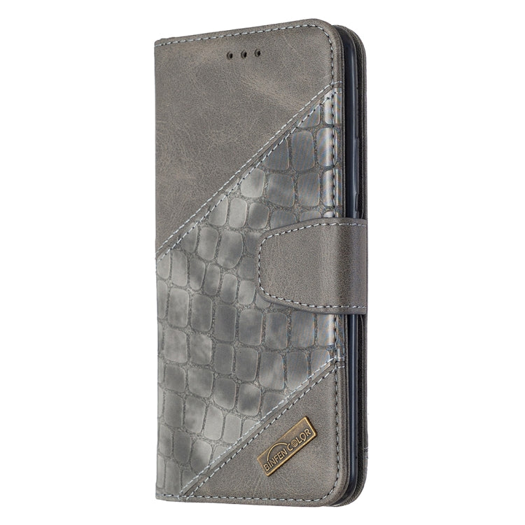For Huawei P Smart Z Matching Color Crocodile Texture Horizontal Flip PU Leather Case with Holder & Card Slots & Wallet