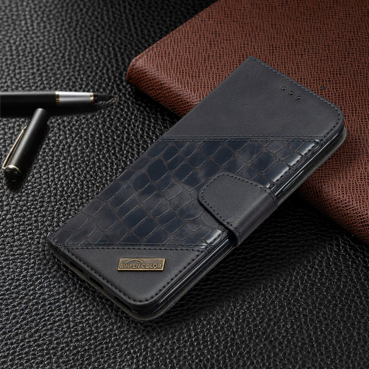 For Huawei P Smart Z Matching Color Crocodile Texture Horizontal Flip PU Leather Case with Holder & Card Slots & Wallet