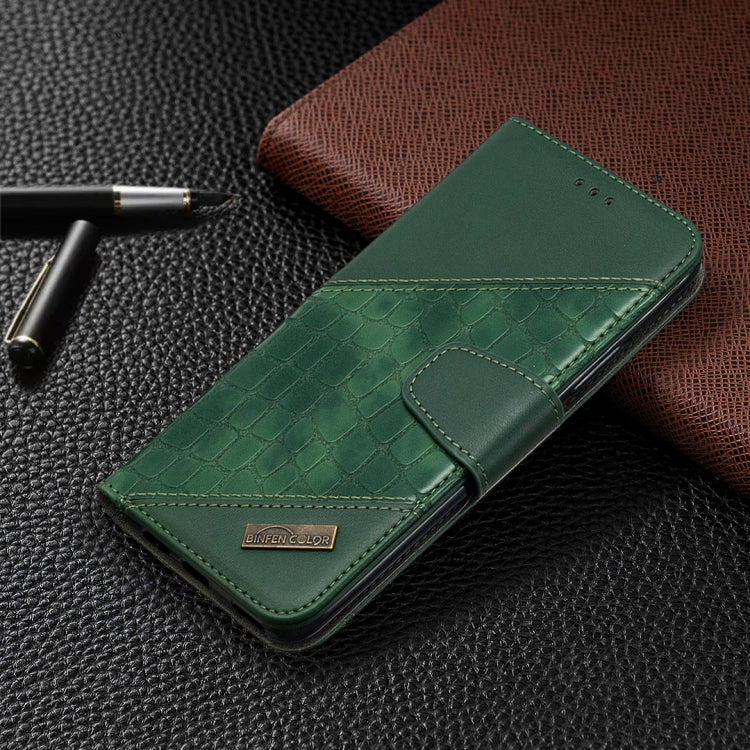 For Huawei P Smart Z Matching Color Crocodile Texture Horizontal Flip PU Leather Case with Holder & Card Slots & Wallet