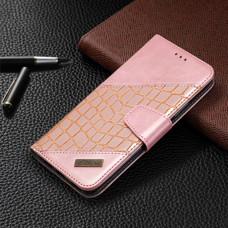 For Huawei P Smart Z Matching Color Crocodile Texture Horizontal Flip PU Leather Case with Holder & Card Slots & Wallet