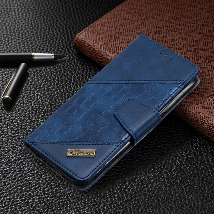 For Huawei P Smart (2019) Matching Color Crocodile Texture Horizontal Flip PU Leather Case with Holder & Card Slots & Wallet