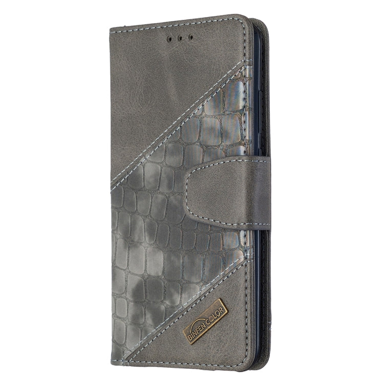 For Huawei P Smart (2019) Matching Color Crocodile Texture Horizontal Flip PU Leather Case with Holder & Card Slots & Wallet