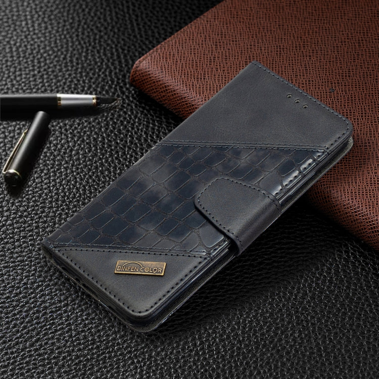 For Huawei P Smart (2019) Matching Color Crocodile Texture Horizontal Flip PU Leather Case with Holder & Card Slots & Wallet
