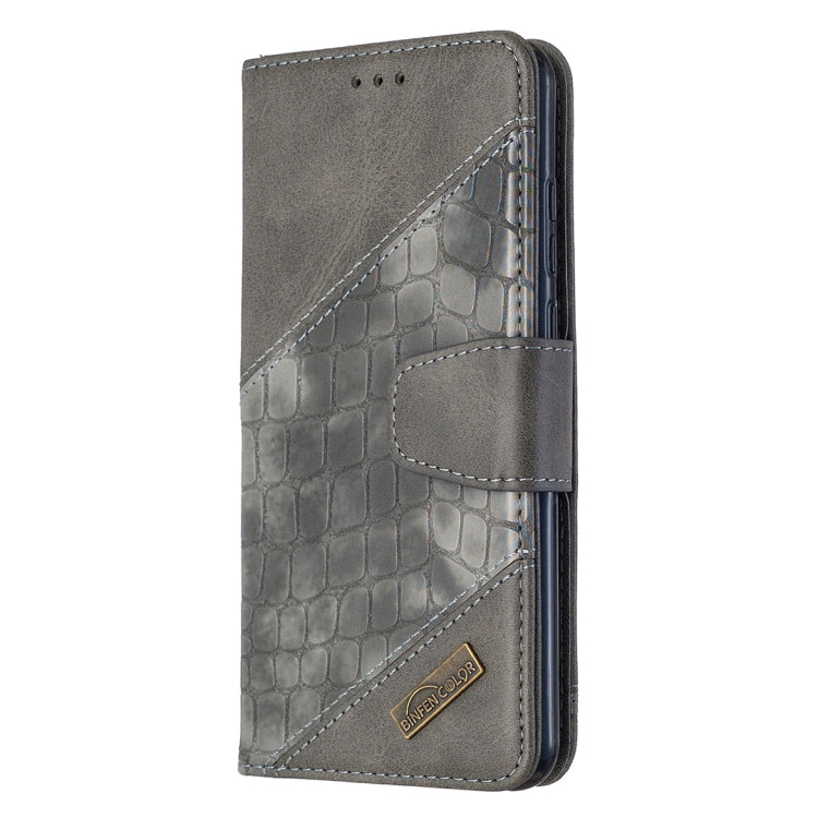 For Huawei Honor 9A Matching Color Crocodile Texture Horizontal Flip PU Leather Case with Holder & Card Slots & Wallet