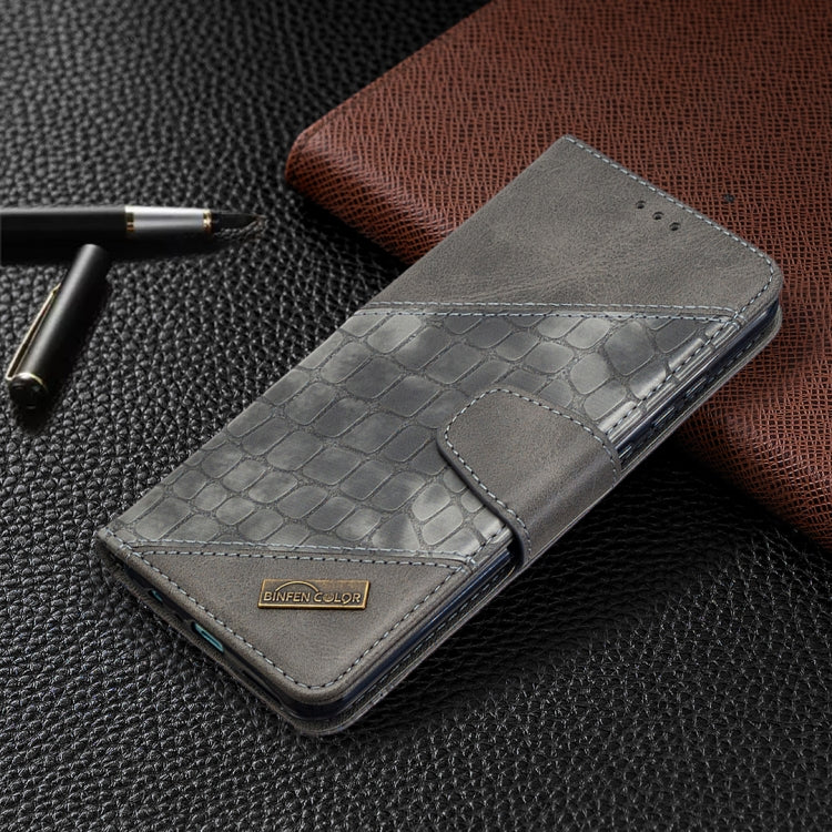For Huawei Honor 9A Matching Color Crocodile Texture Horizontal Flip PU Leather Case with Holder & Card Slots & Wallet