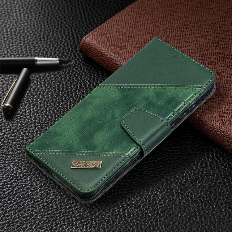 For Huawei Honor 9A Matching Color Crocodile Texture Horizontal Flip PU Leather Case with Holder & Card Slots & Wallet