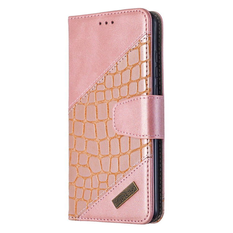 For Huawei Honor 9A Matching Color Crocodile Texture Horizontal Flip PU Leather Case with Holder & Card Slots & Wallet