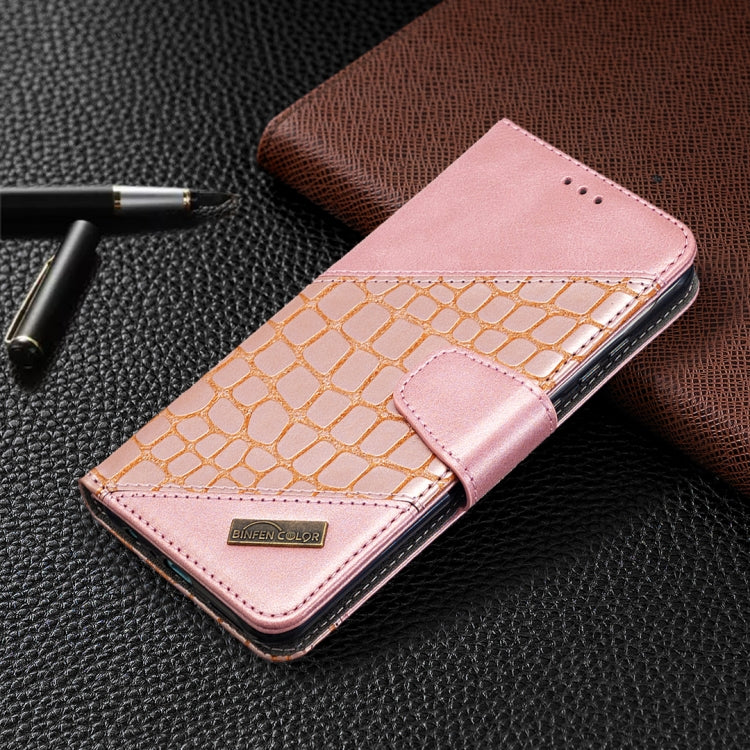 For Huawei Honor 9A Matching Color Crocodile Texture Horizontal Flip PU Leather Case with Holder & Card Slots & Wallet