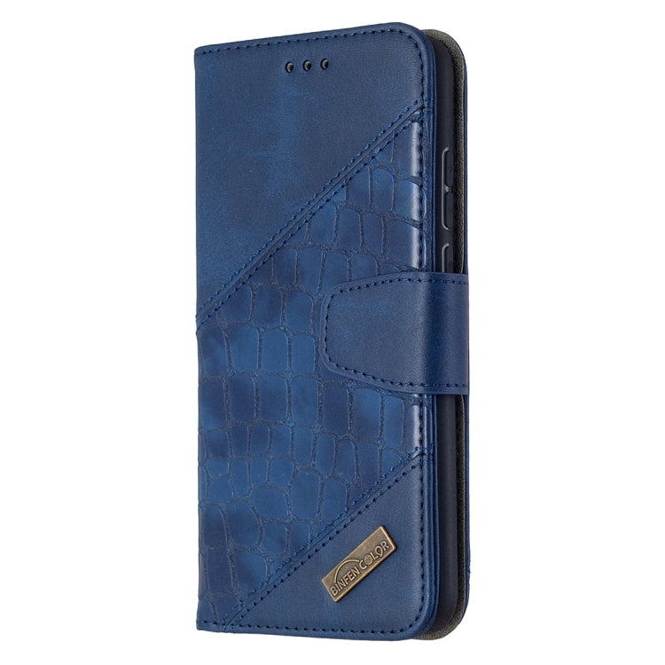For Huawei Honor 9X Lite Matching Color Crocodile Texture Horizontal Flip PU Leather Case with Holder & Card Slots & Wallet