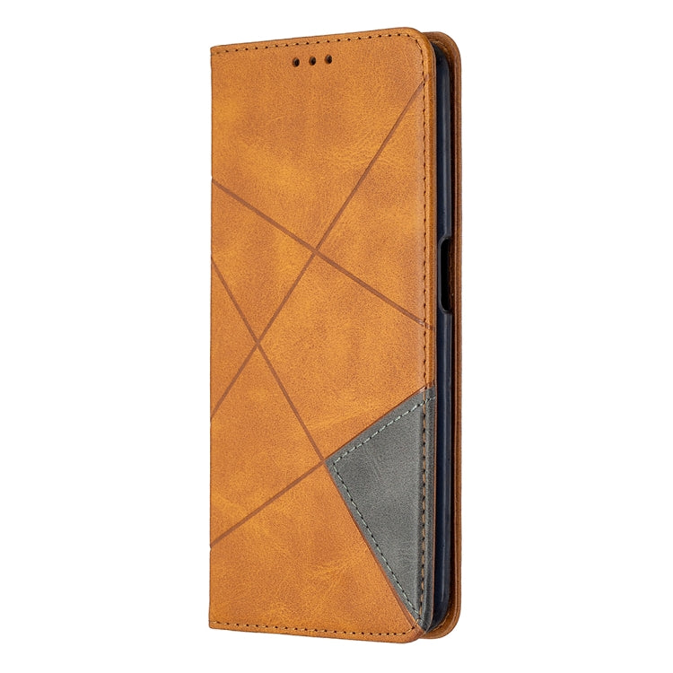 For Oppo A72 / A52 / A92 Rhombus Texture Horizontal Flip Magnetic Leather Case with Holder & Card Slots