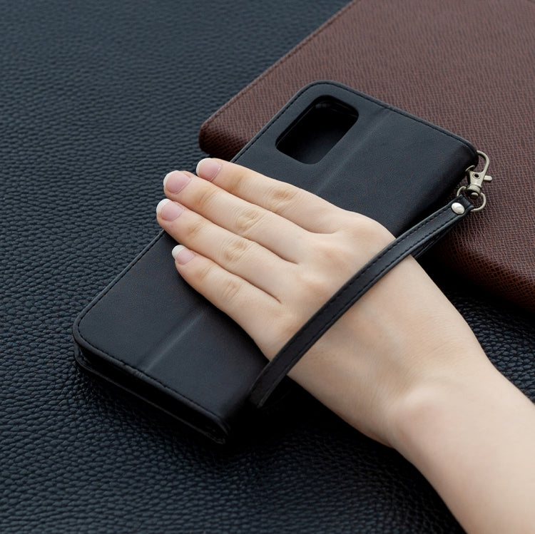 For Oppo A72 / A52 / A92 Retro Lambskin Texture Pure Color Horizontal Flip PU Leather Case with Holder & Card Slots & Wallet & Lanyard