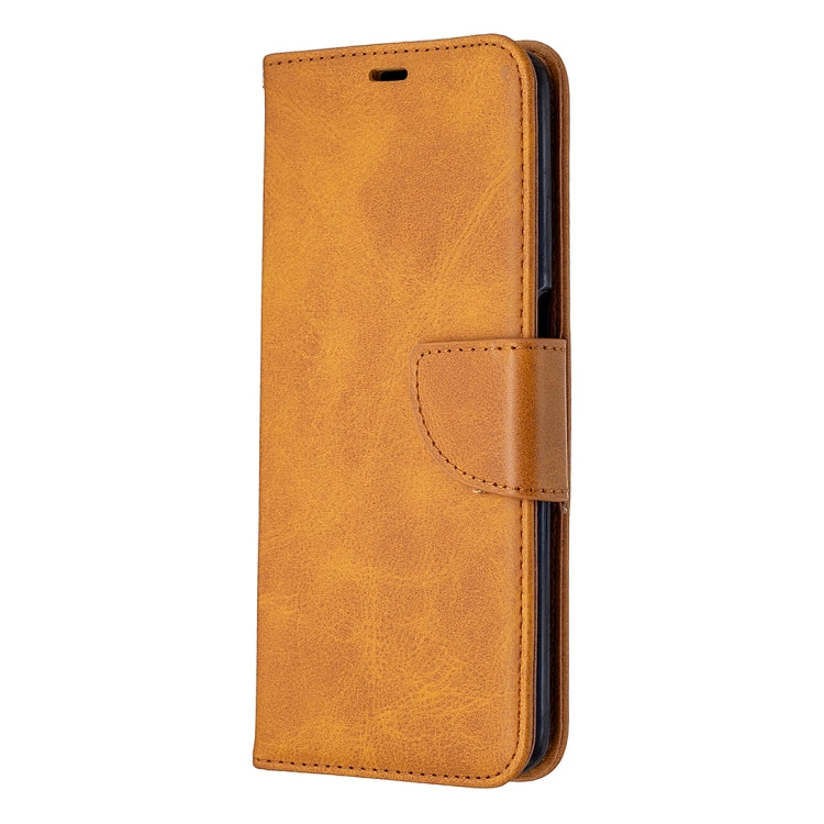 For Oppo A72 / A52 / A92 Retro Lambskin Texture Pure Color Horizontal Flip PU Leather Case with Holder & Card Slots & Wallet & Lanyard